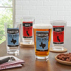 Home State Pub Glass